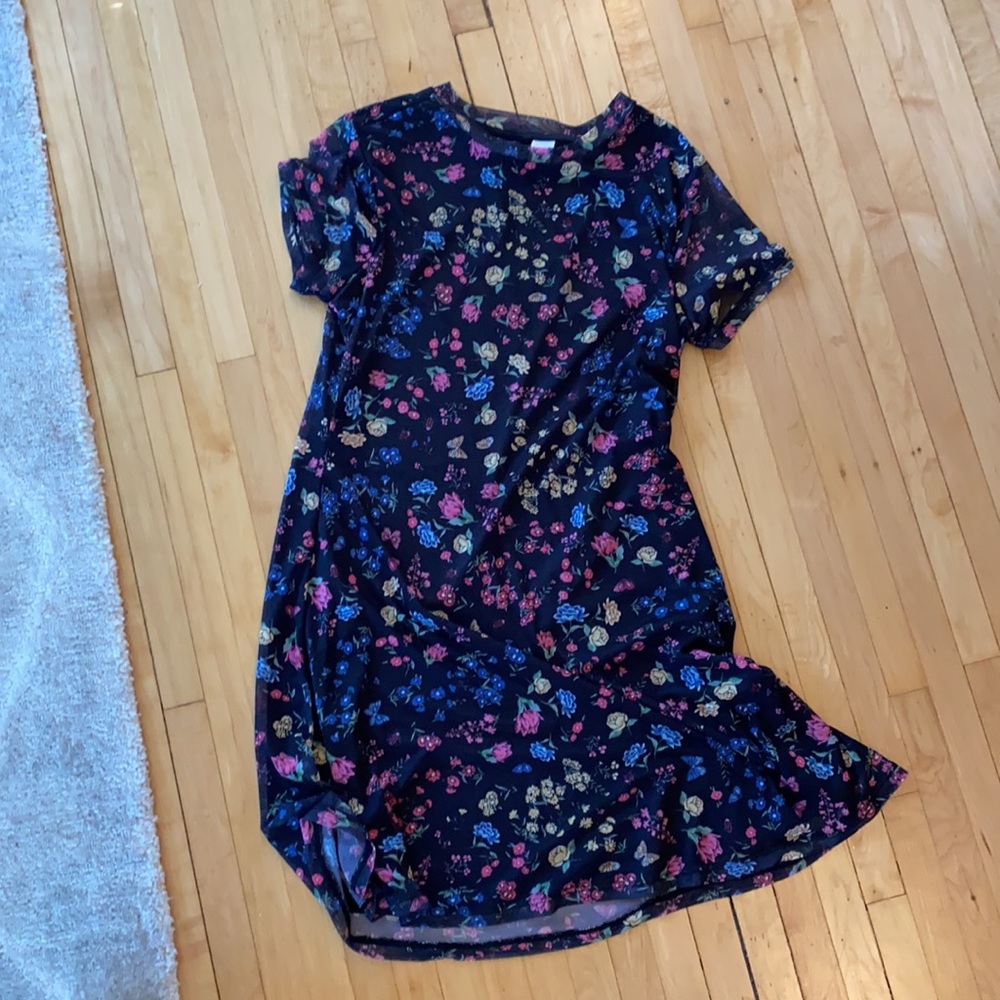 H&M Floral Dress Divided M